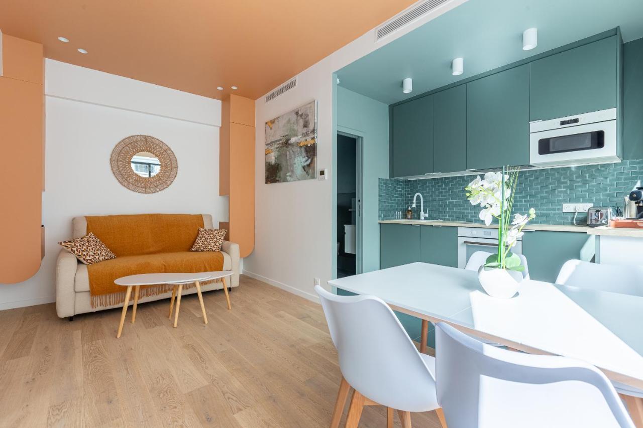 شقة Rome Batignolles - Luxe Charme - 2P باريس المظهر الخارجي الصورة
